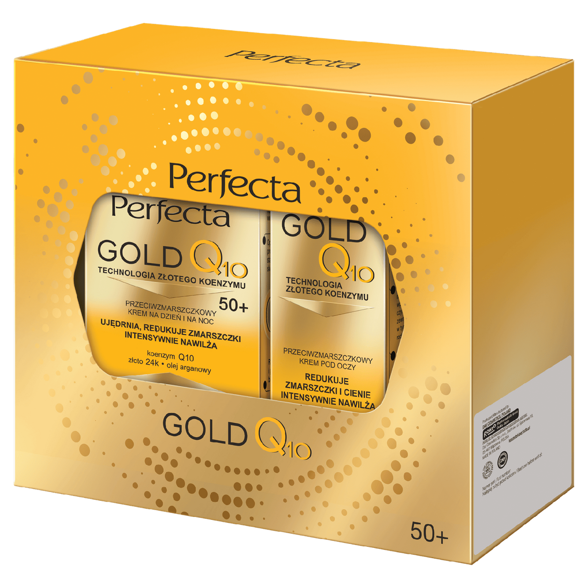 Set de îngrijire facială Perfecta Gold Q10 50+