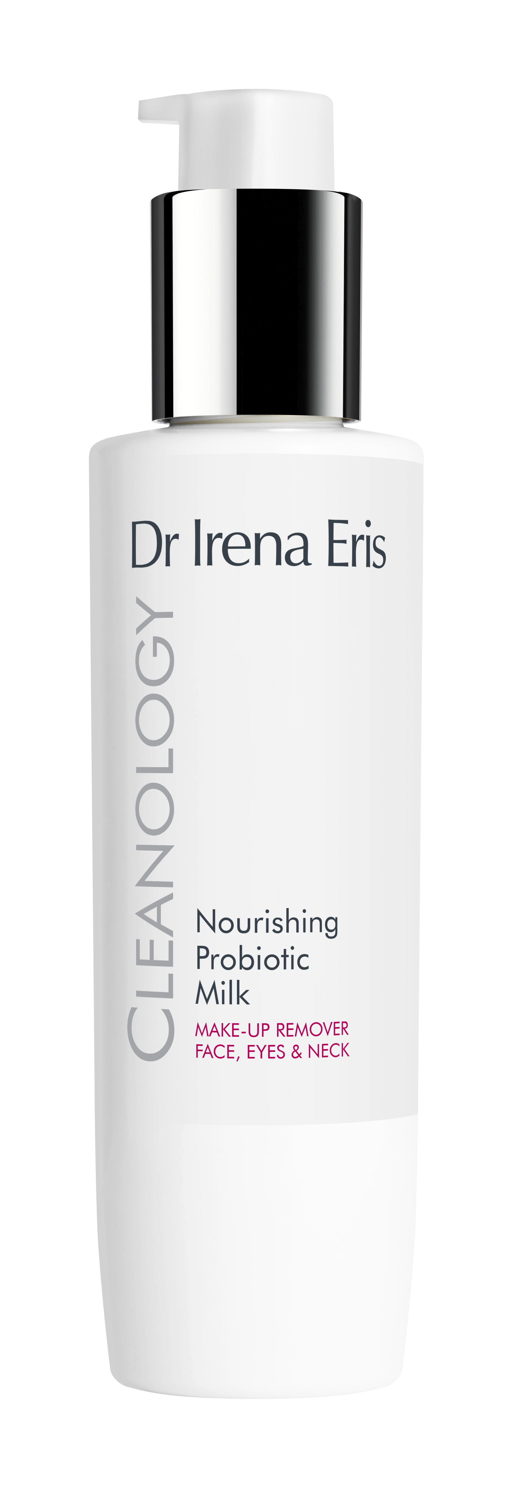 Dr Irena Eris Cleanology Lapte demachiant nutritiv și probiotic pentru față, ochi și gât 190ml
