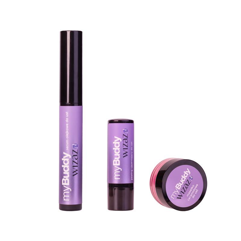 Kit de machiaj myBuddy - Peeling + Ser + Unt de buze
