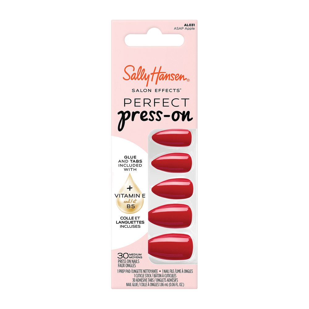 Sally Hansen Salon Effects Perfect Press-On Unghii artificiale AL031 ASAP Apple