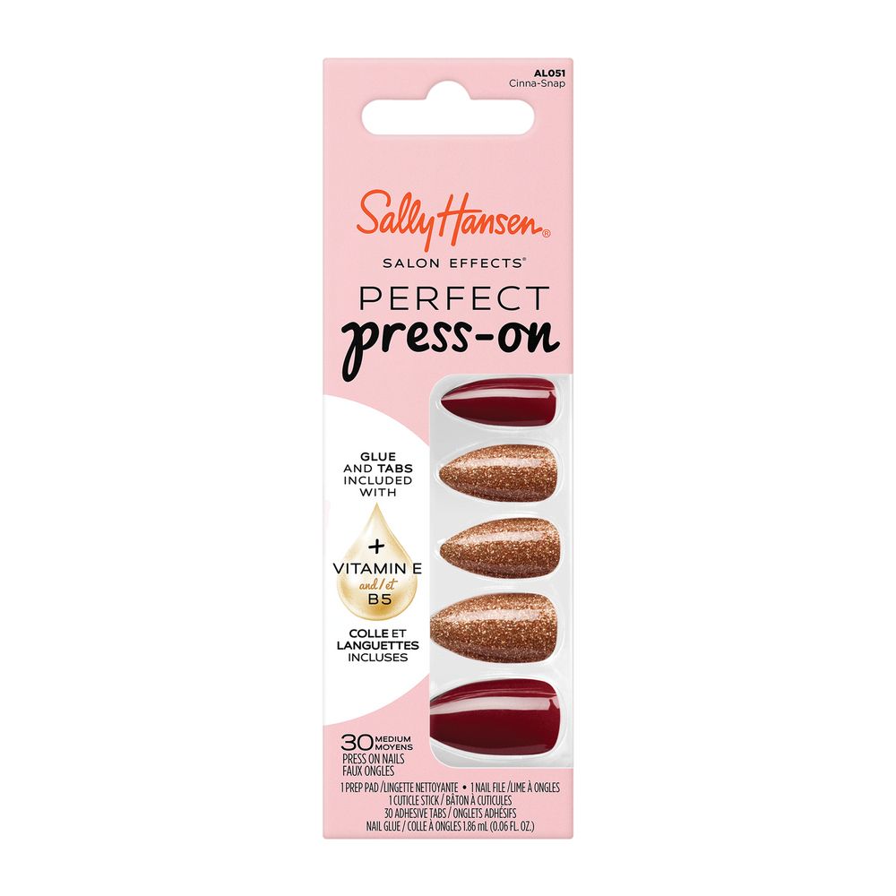 Sally Hansen Salon Effects Perfect Press-On Unghii artificiale AL051 Cinna-Snap