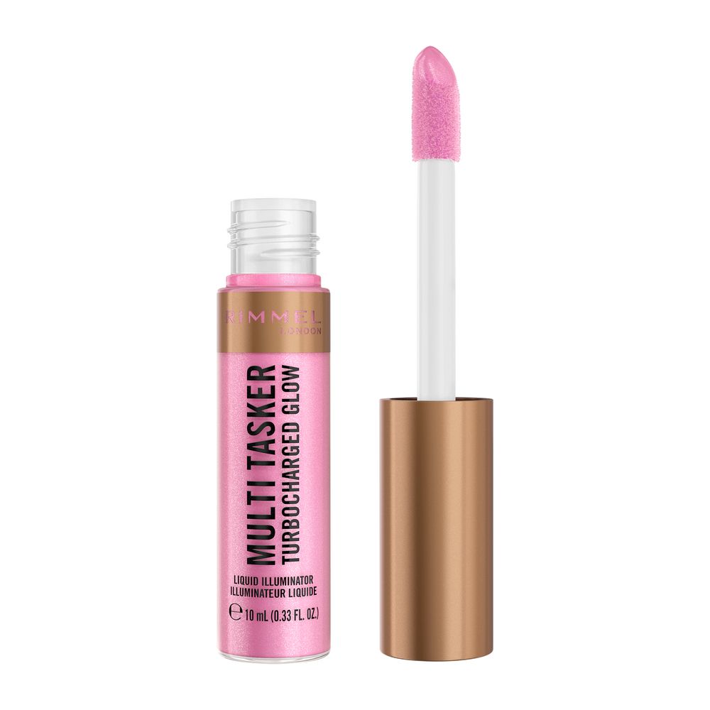 Rimmel Multi Tasker Turbocharged Glow Illuminating Liquid Blush 001 Not a Basic B