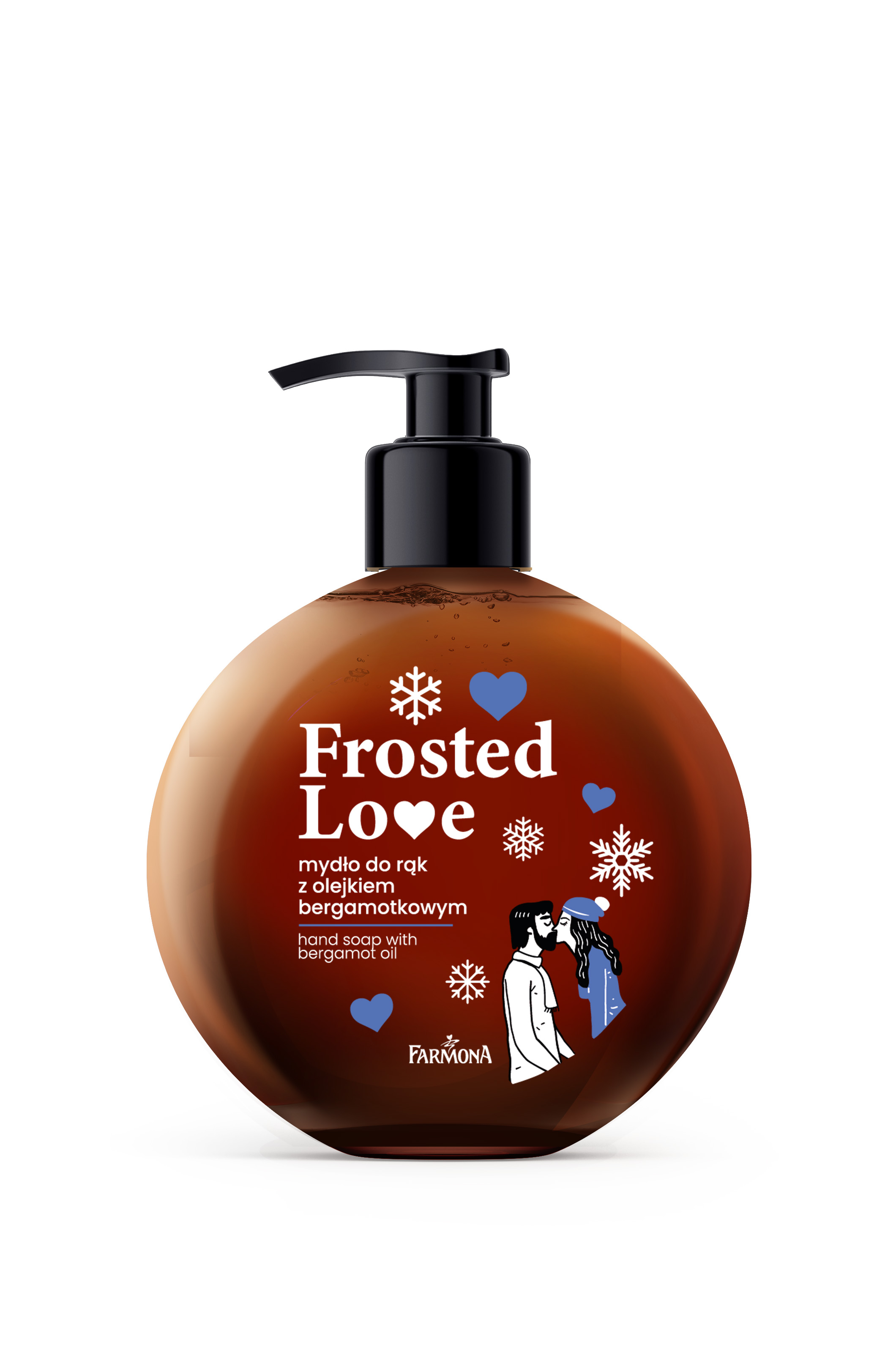 Săpun de mână Farmona cu ulei de bergamot Frosted Love 400ml