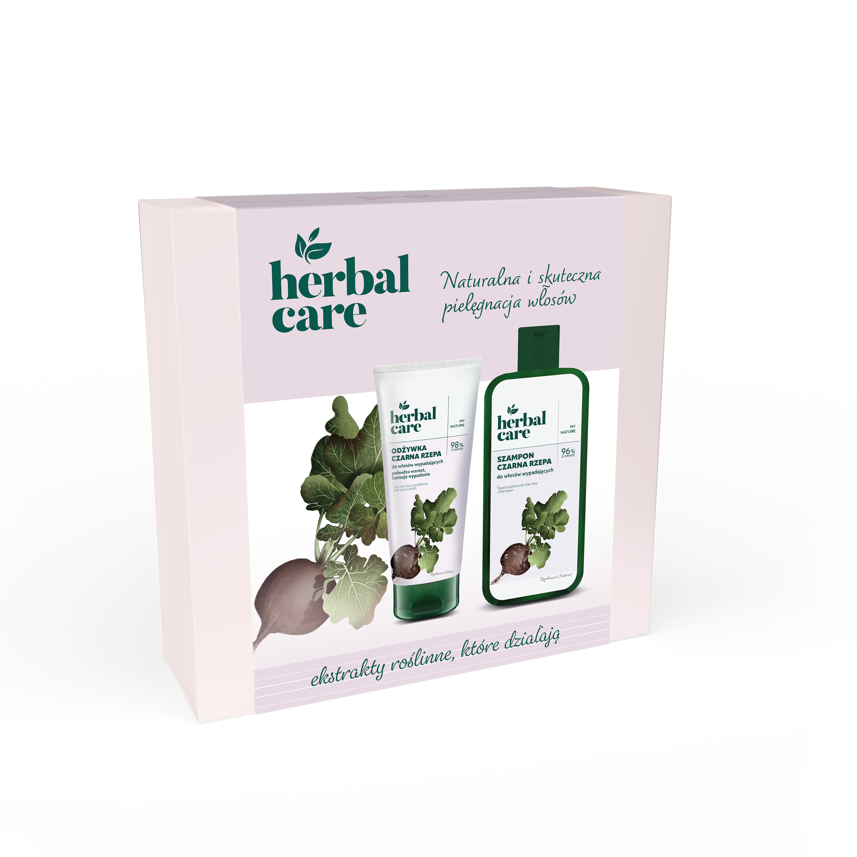 Kit de îngrijire a părului Farmona Herbal Care Black Turnip