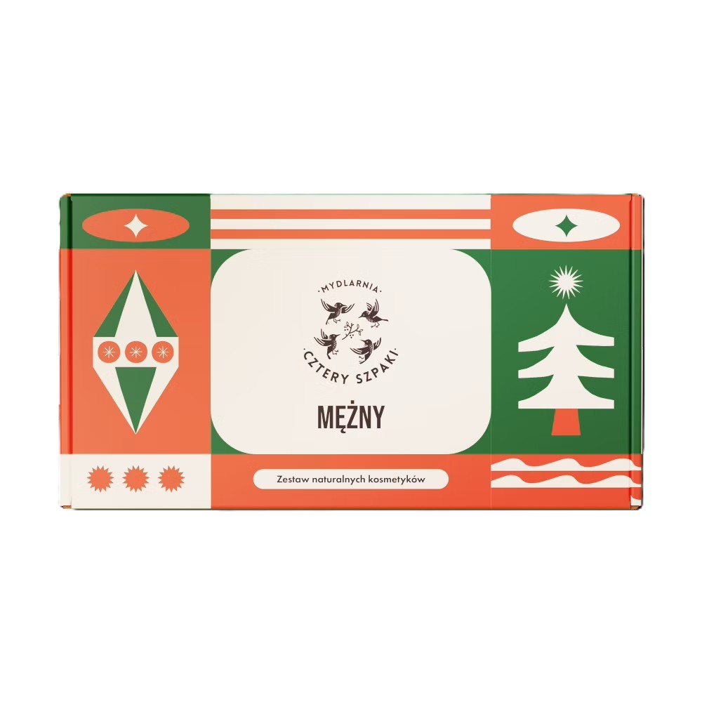 Mydlarnia Cztery Szpaki Set cadou pentru bărbați Trio pentru bărbați