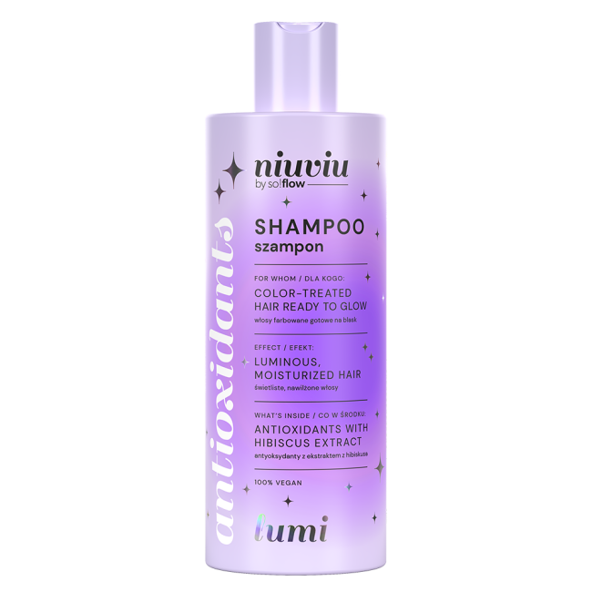 niuviu by So!flow Antioxidants Lumi Șampon pentru păr vopsit 300ml