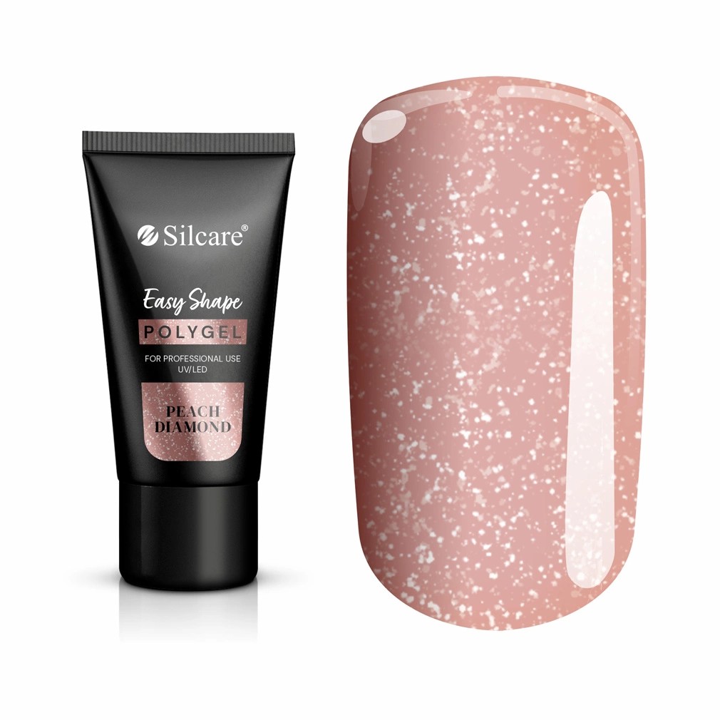 Silcare Easy Shape Nail Polygel Peach Diamond 30g