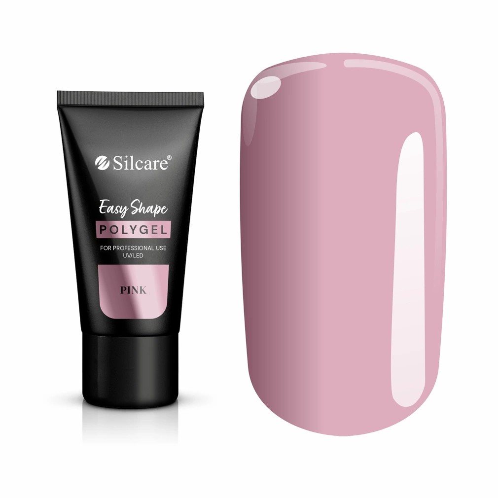 Silcare Easy Shape Nail Polygel roz 30g