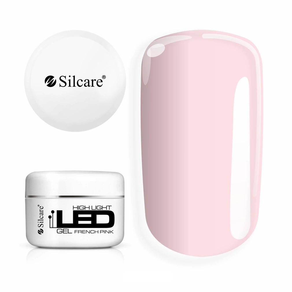 Silcare High Light Led Building Gel French Pink 100g