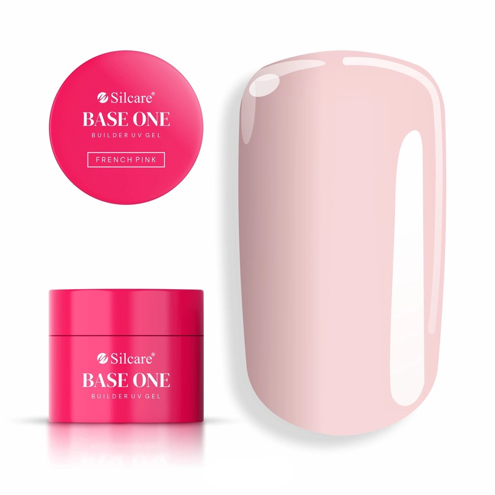 Silcare Base One Nail Builder Gel French Pink 50g