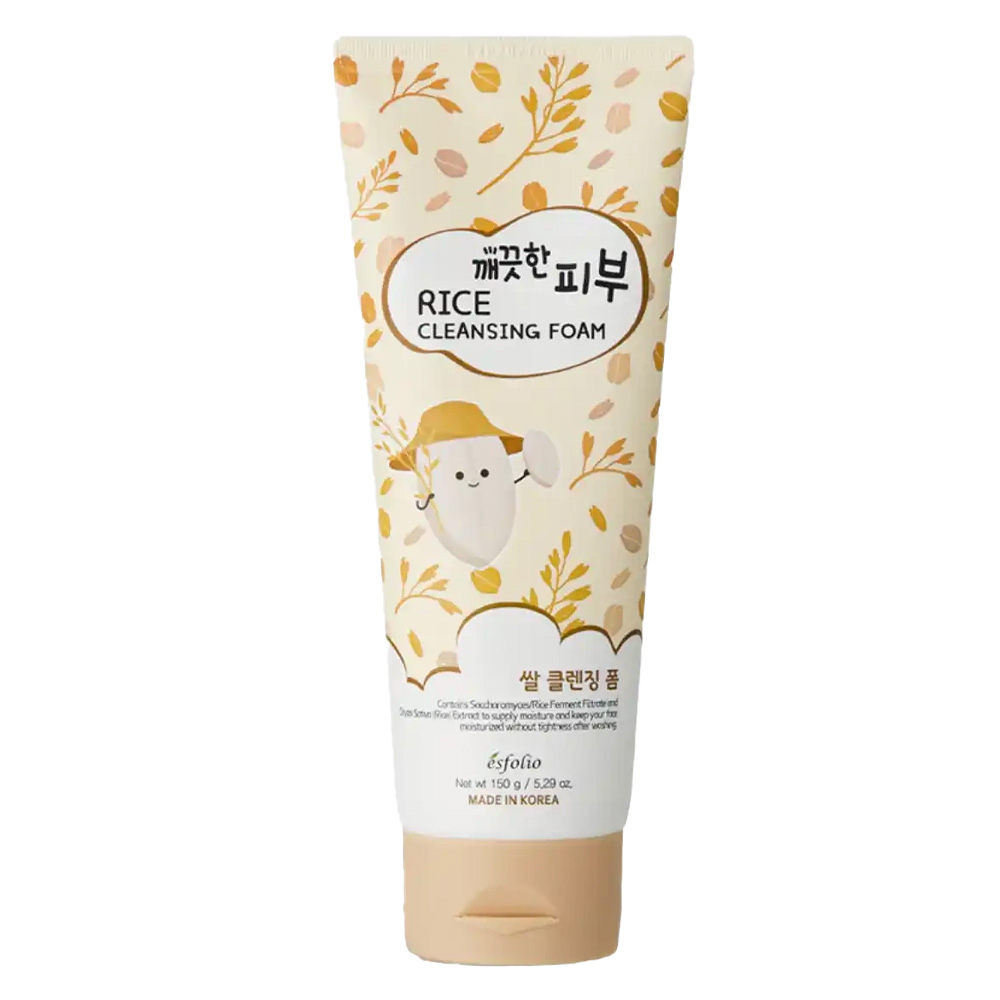 Esfolio Spumă de curățare facială cu extract de orez 150g