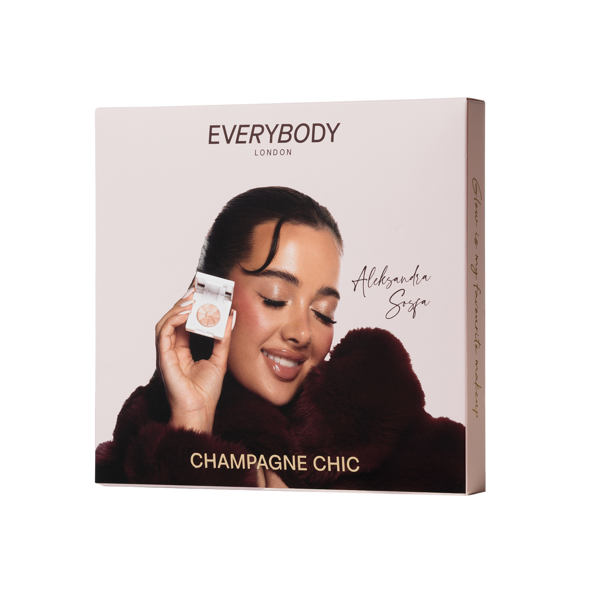 Kit de machiaj EVERYBODY London Champagne Chic Aleksandra Sosfa