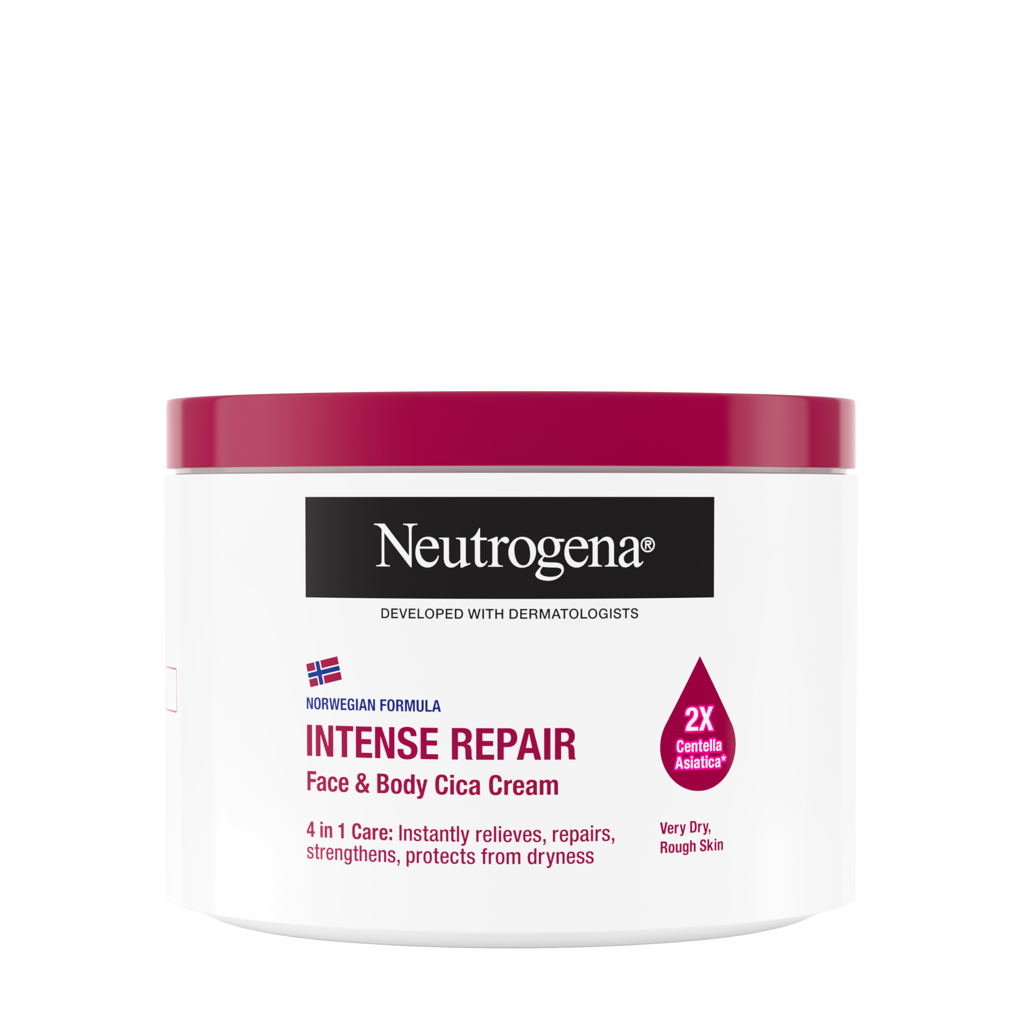 Neutrogena Intense Repair Intensive Repair Cremă pentru corp, față și mâini 400ml