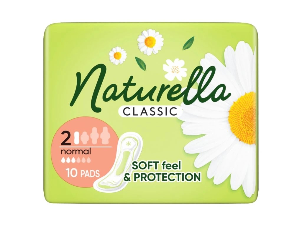 Naturella Classic Normal Soft Feel & Protecție Prosoape sanitare 10 buc