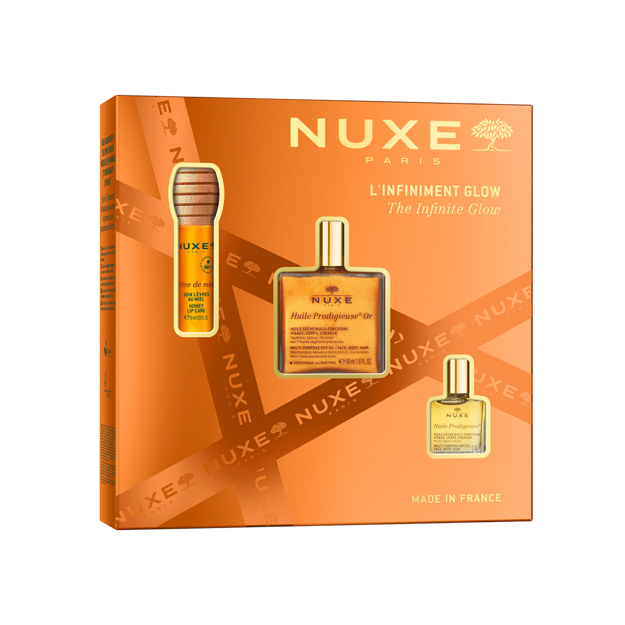 NUXE Set cosmetic Glow Huile Prodigieuse