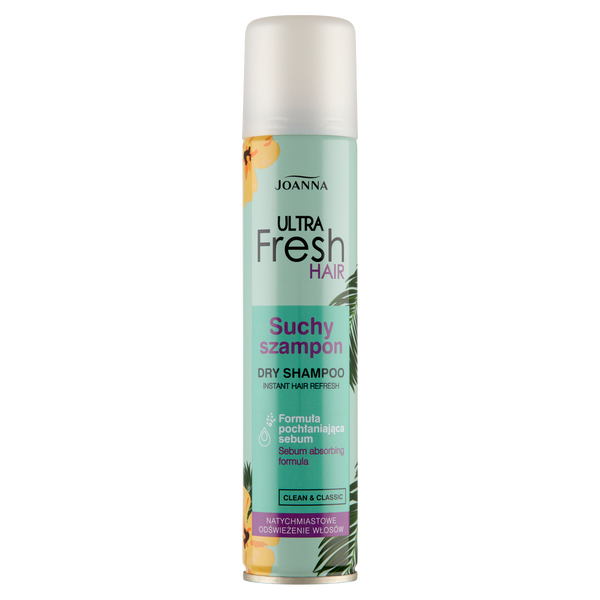 Șampon uscat pentru păr Joanna Ultra Fresh Clean & Classic 200ml