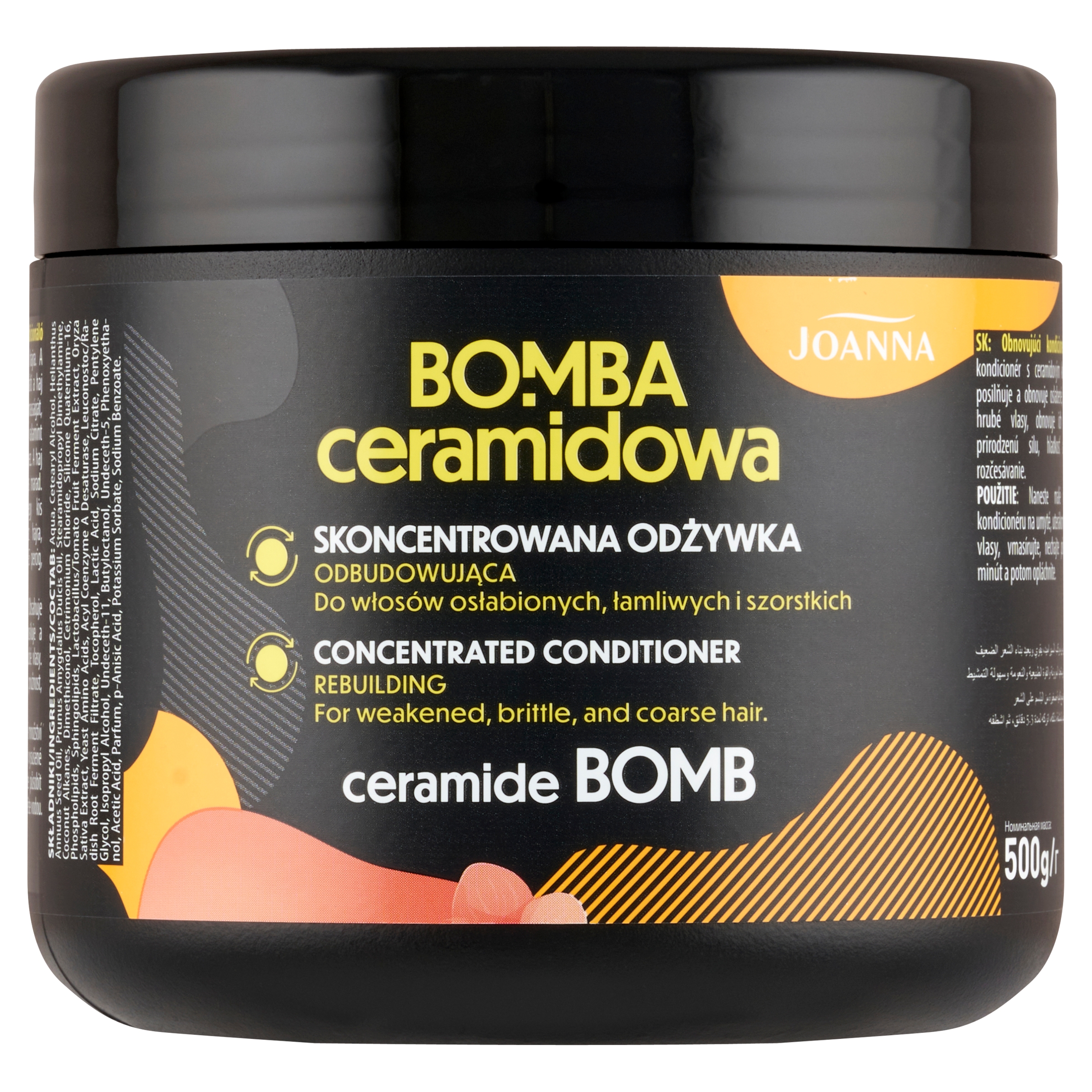Joanna Ceramide Bomb Balsam reconstructiv concentrat 500g