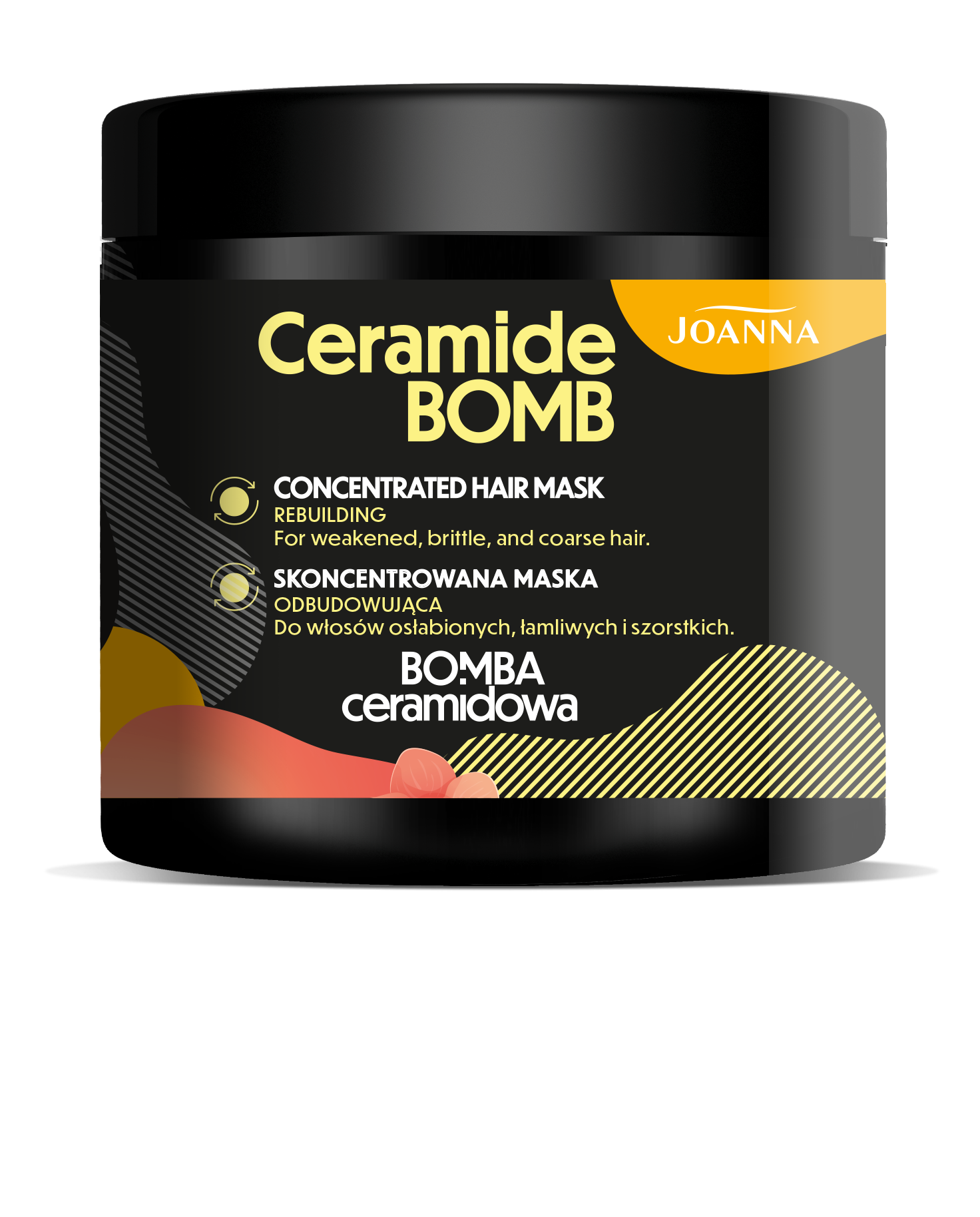 Joanna Bomba Ceramidowa Skoncentrowana Maska Odbudowująca 500g