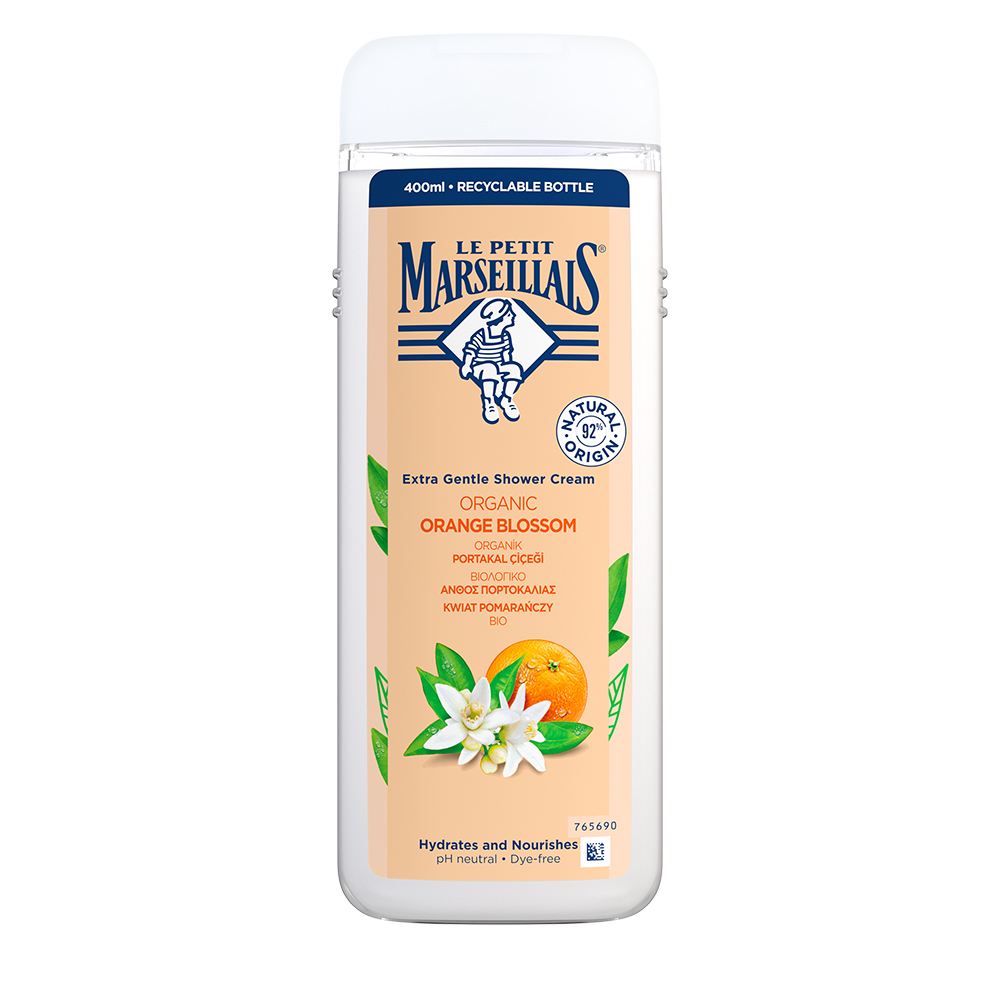 Gel de duș cremos Le Petit Marseillais Orange Blossom Bio 400ml
