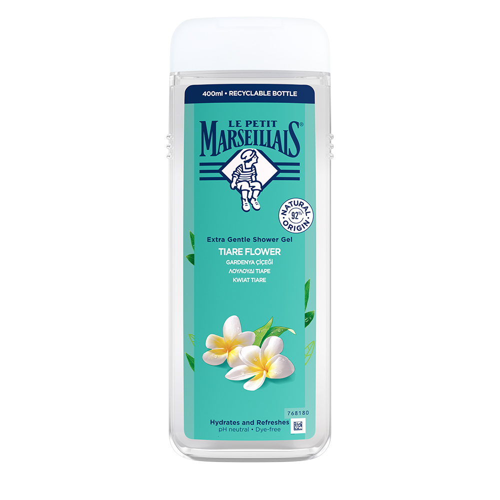 Le Petit Marseillais Gel de duș cu flori de tiare 400ml