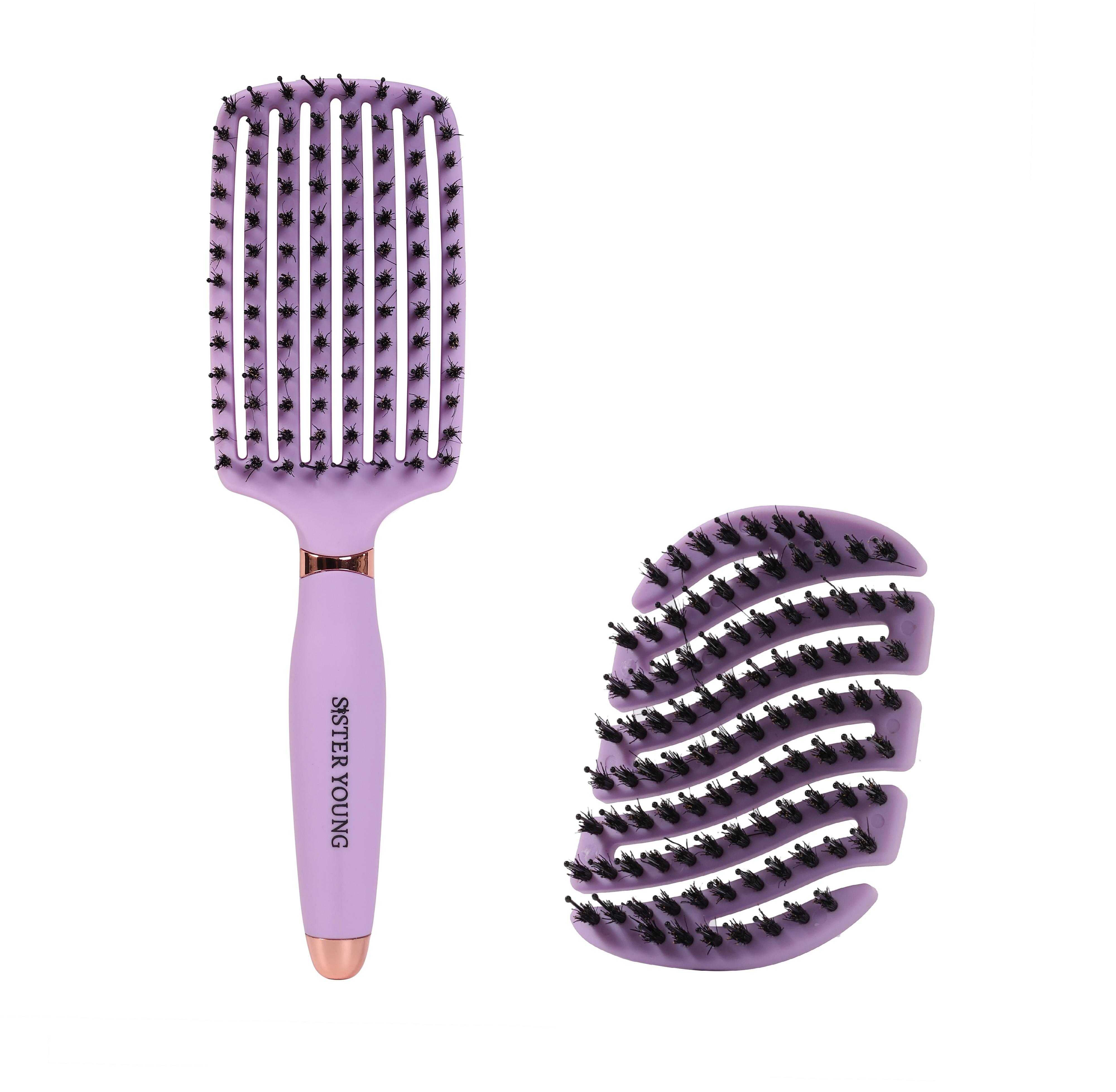 Sister Young Wild Liliac Bristle Brush Set