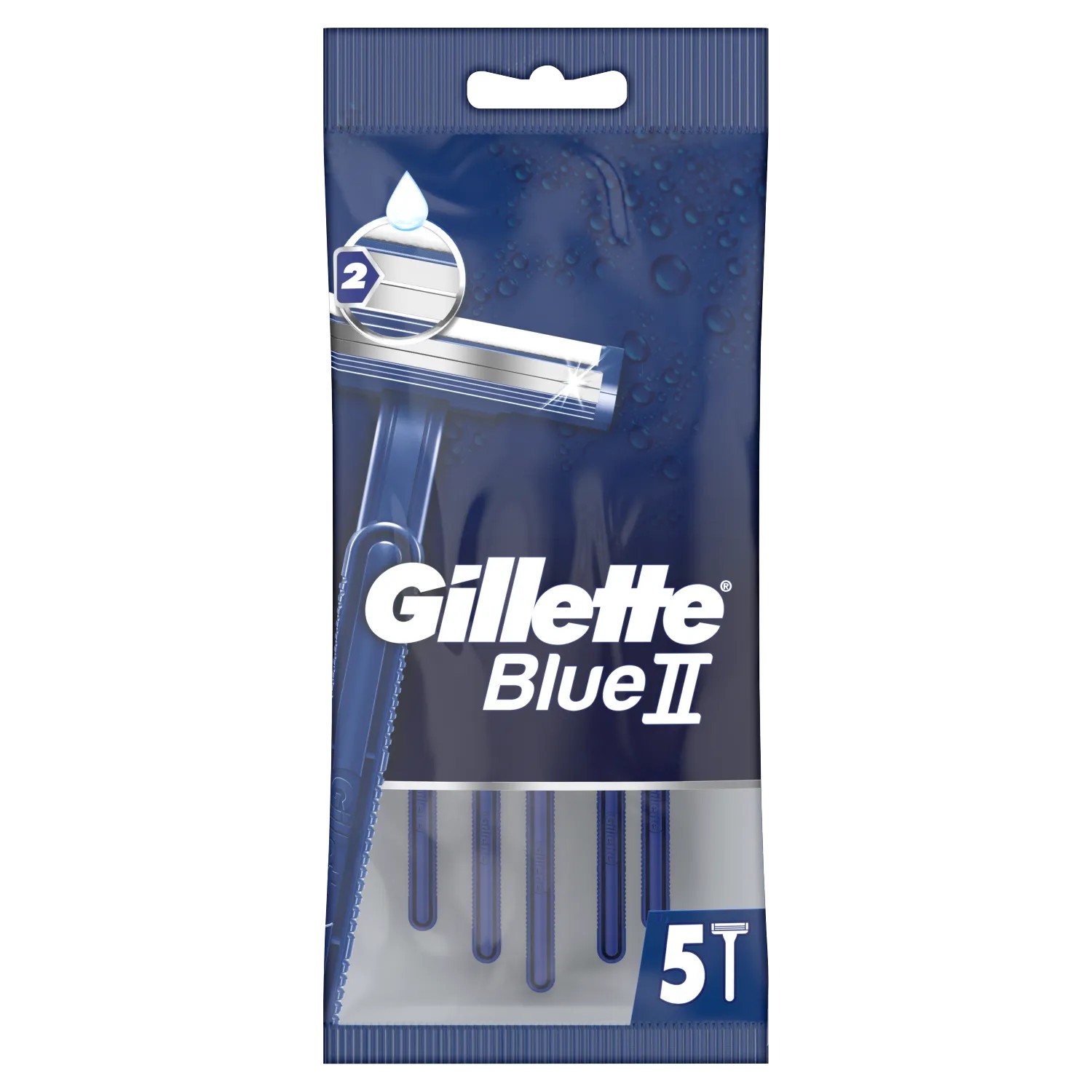 Gillette Blue 2 Set de 5 lame de ras