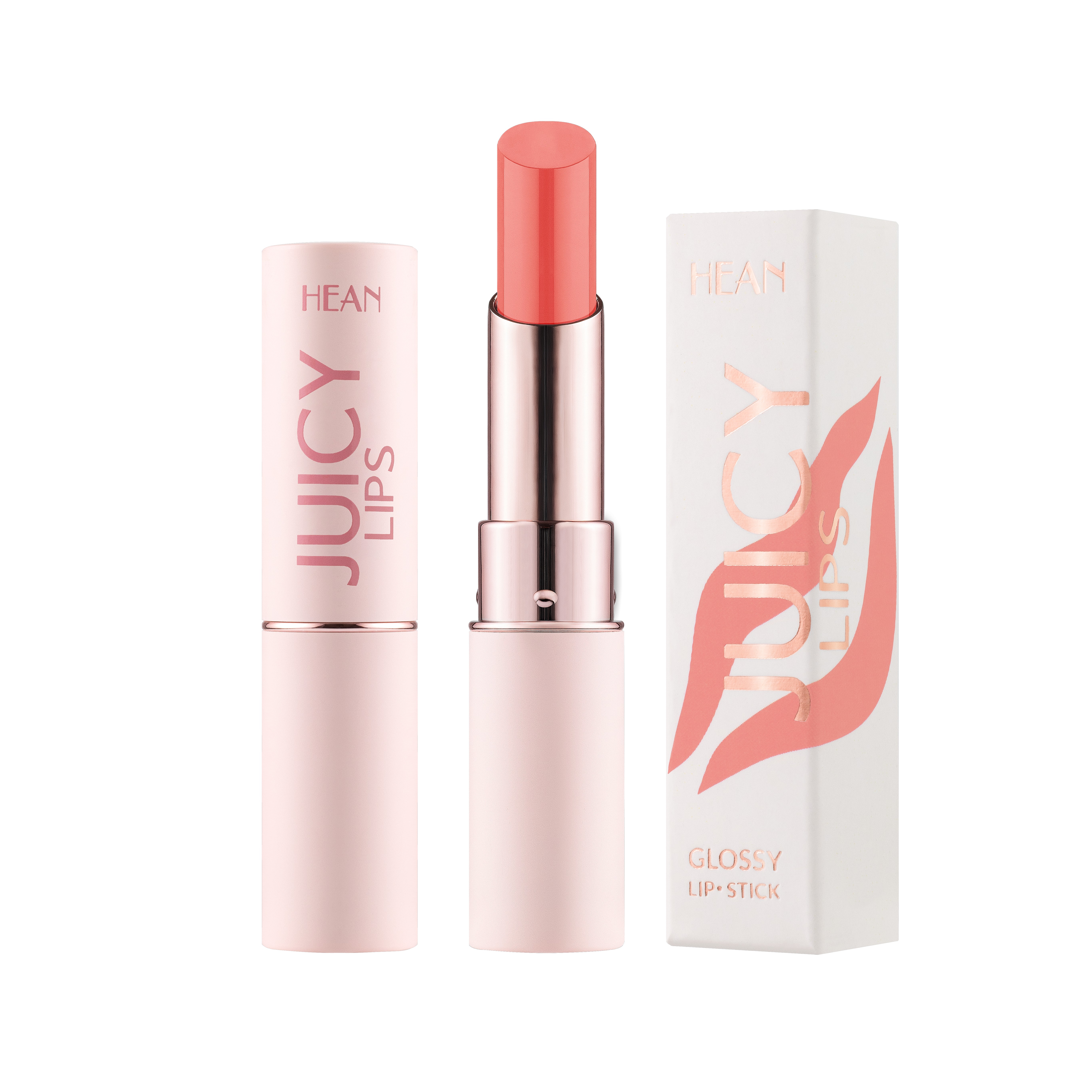 HEAN Juicy Lips Glossy Stick Ruj 01 Peach Please