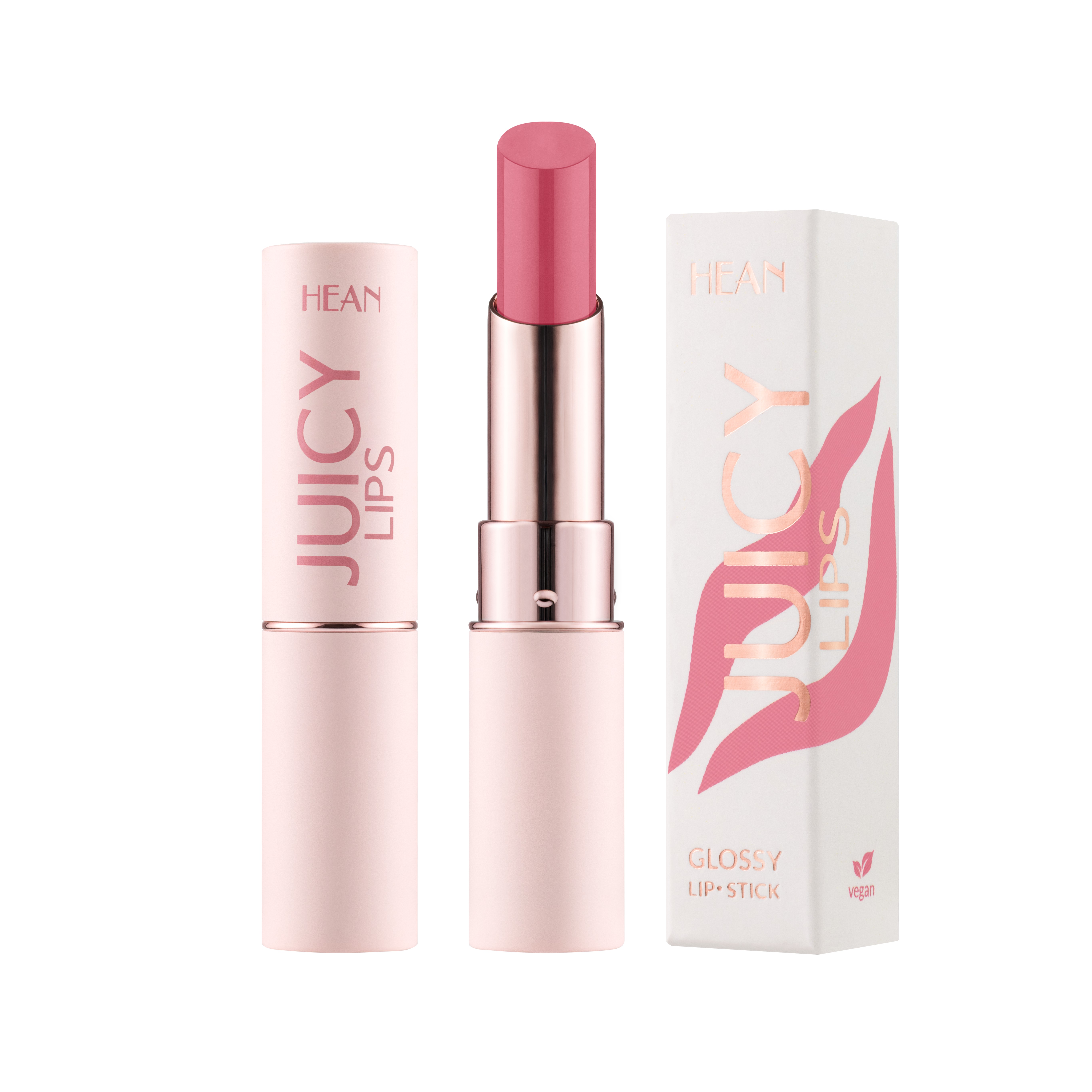 HEAN Juicy Lips Glossy Stick Ruj 02 Berry Me