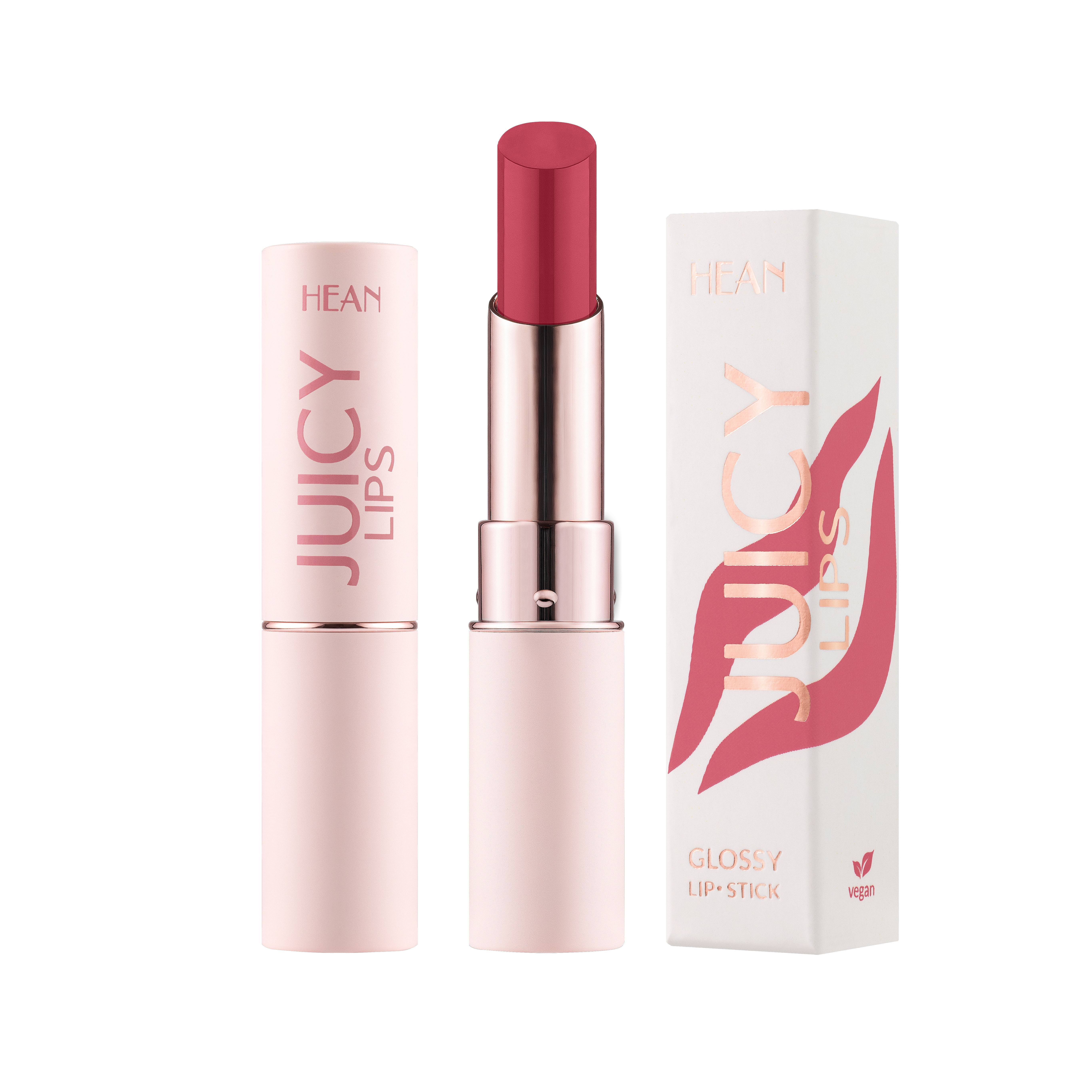 HEAN Juicy Lips Glossy Stick Ruj 03 Cherry Crush