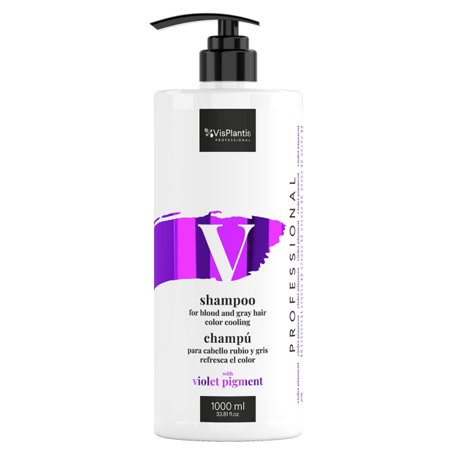 Vis Plantis Violet Pigment Șampon pentru păr 1000ml Scurtă Expiry Date 27.01.2026r