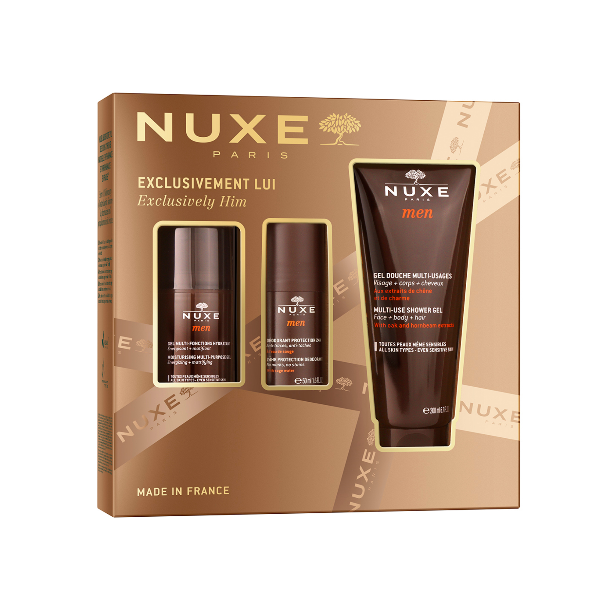 Kit cosmetic NUXE Exclusively Him pentru bărbați