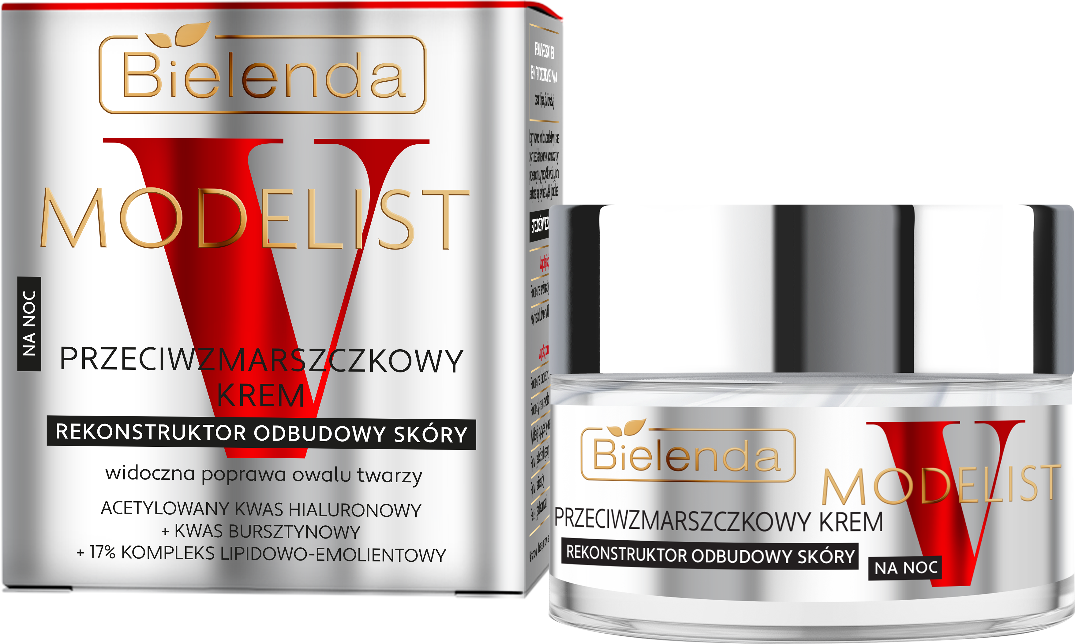 Bielenda V-Modelist Cremă de noapte antirid 50ml