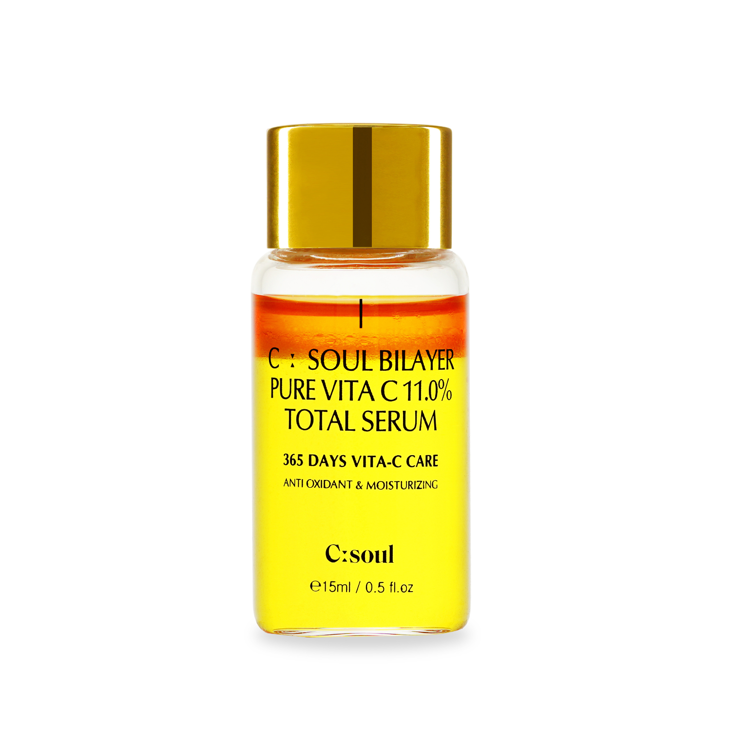 C:Soul Bilayer Pure Vita C 11% Total Biphasic Ser hidratant antioxidant 15ml