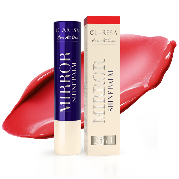 Claresa Care All Day Mirror Shine Balm Lip Gloss Queen of Hearts
