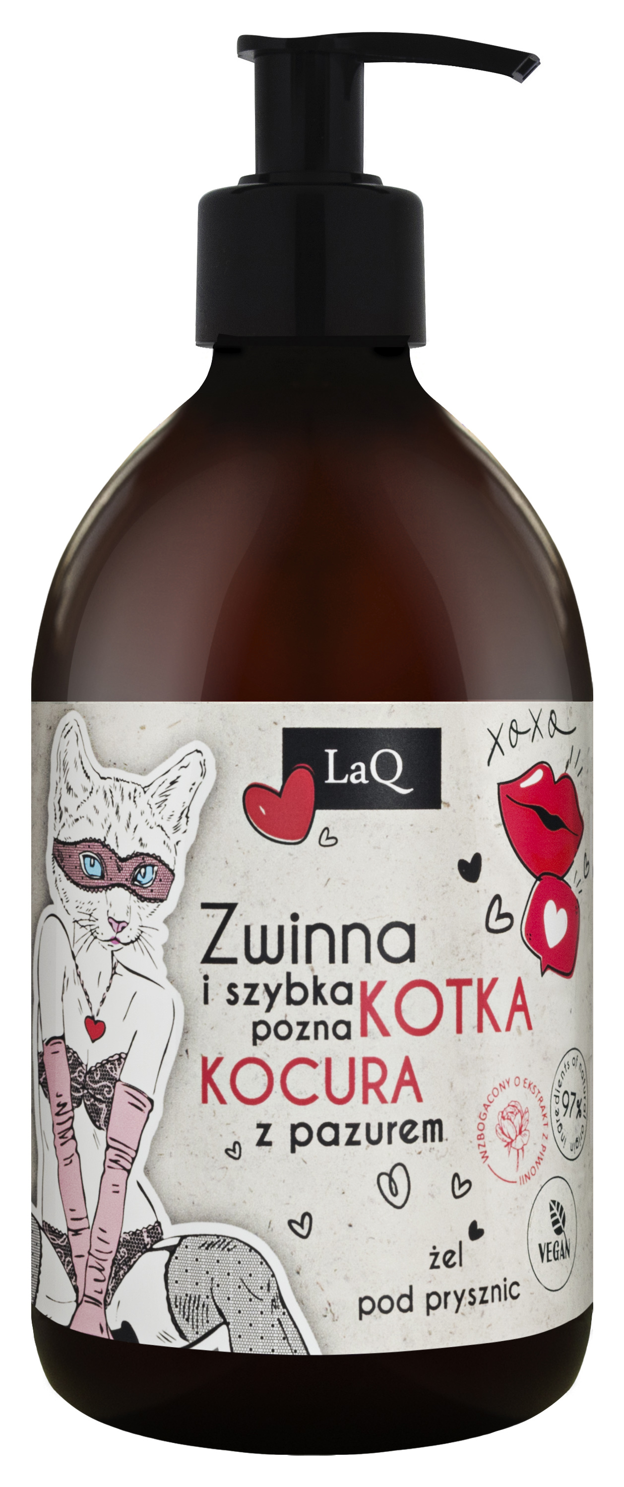 Gel de duș LaQ Peony Agile and Fast 500ml