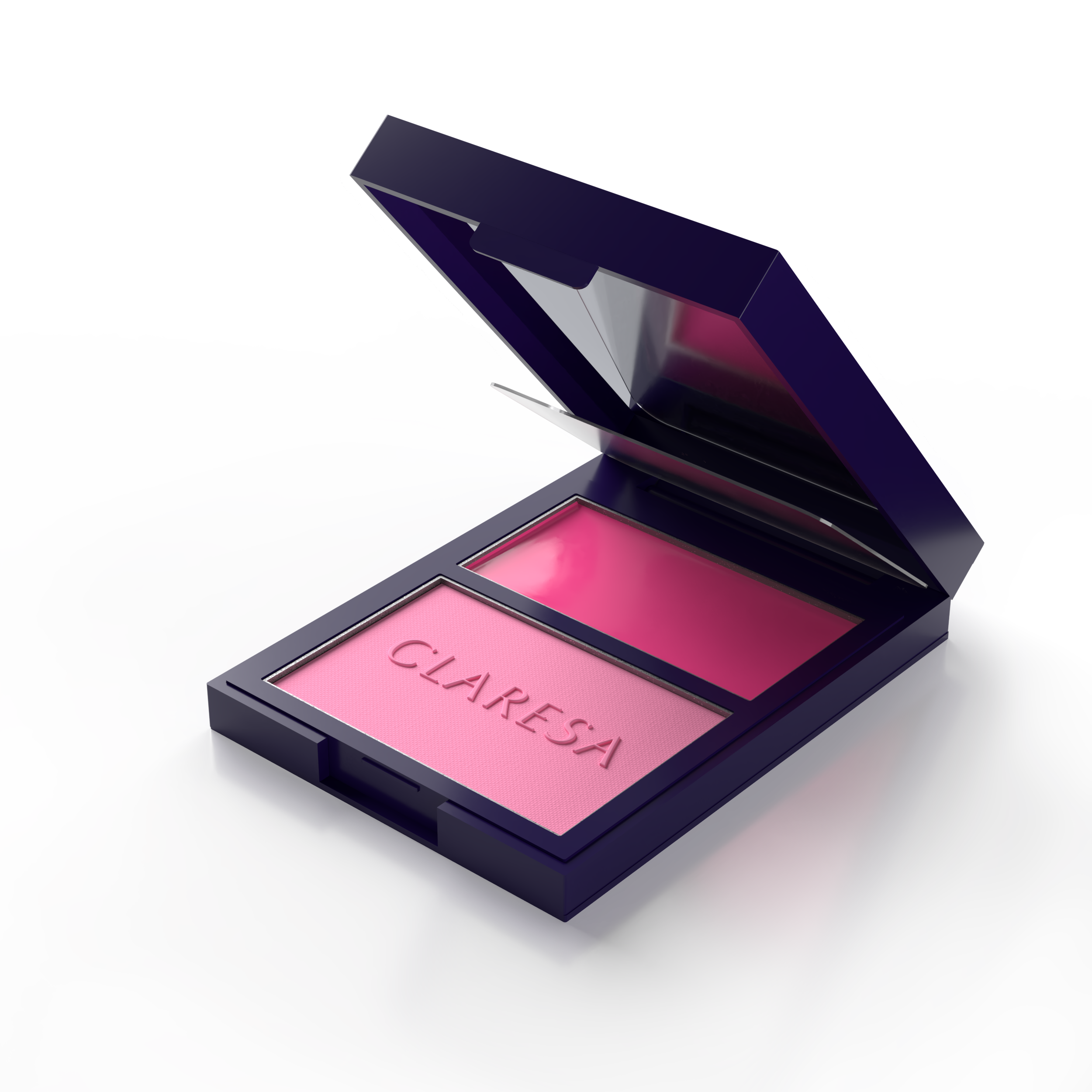 Claresa Duo Palette Cream-Powder Blush Contouring Palette 01 Awesome Blossom