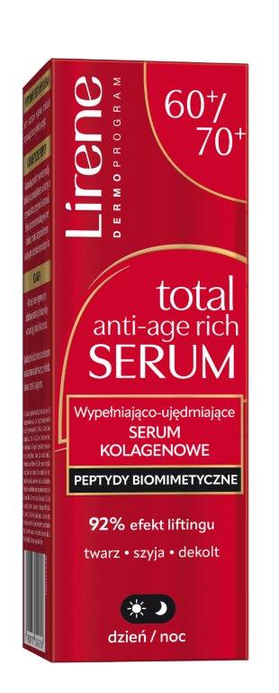 Lirene Ser colagenic de umplere și fermitate 60+/70+ 30ml