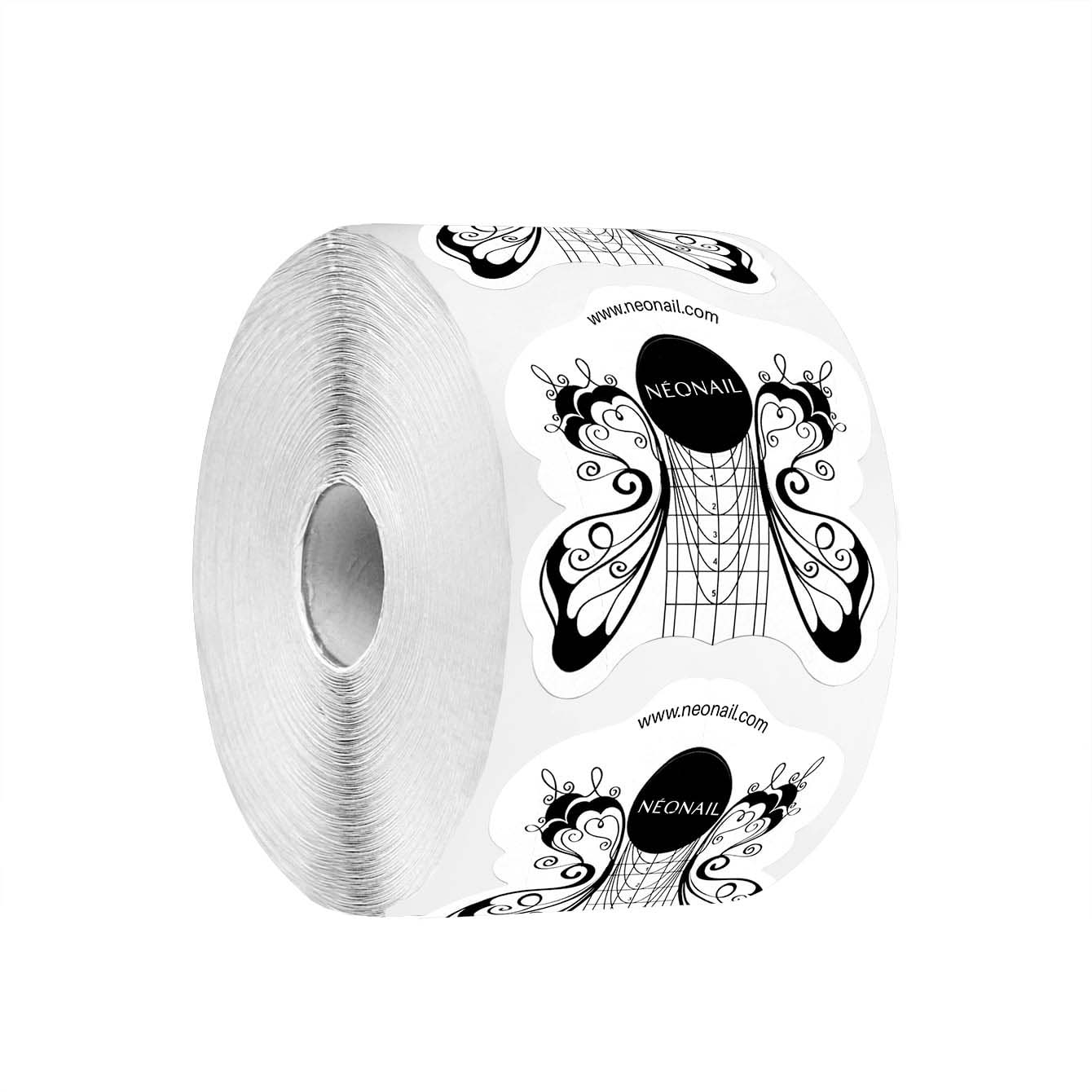 Neonail extensii de unghii șabloane fluture 100pcs