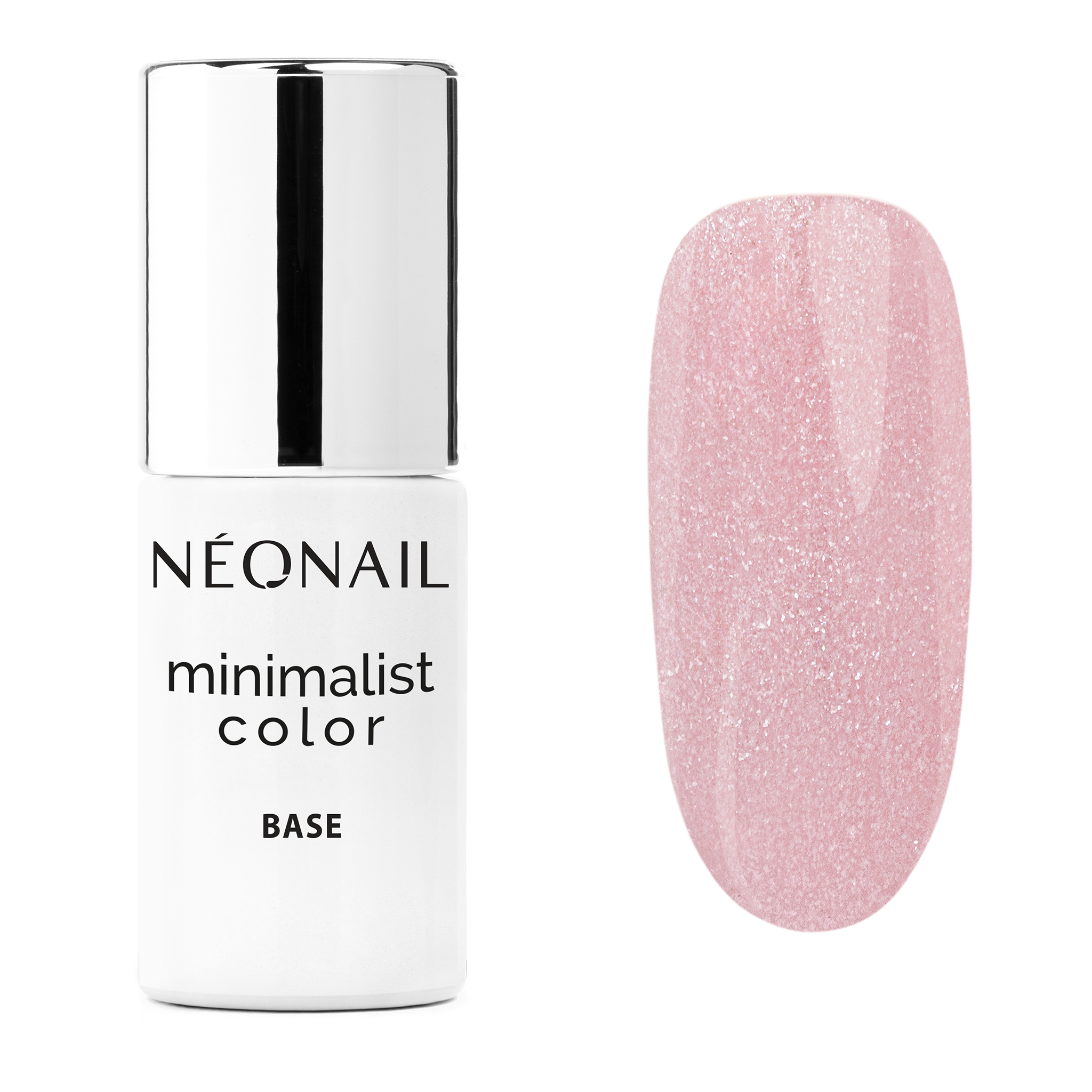 Neonail Hibrid Minimalistic Color Base Shiny Rouge Tone