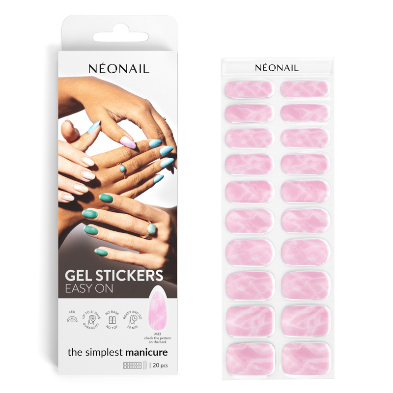Neonail Gel Stickers Hybrid Varnish în Sticker M13