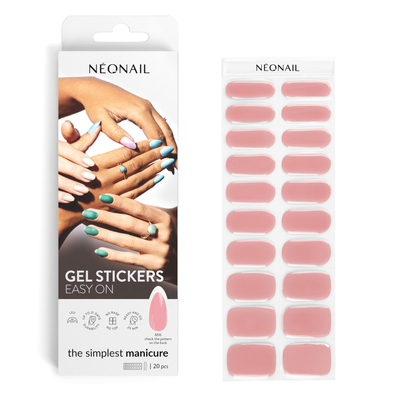 Neonail Gel Stickers Hybrid Varnish în Sticker M16