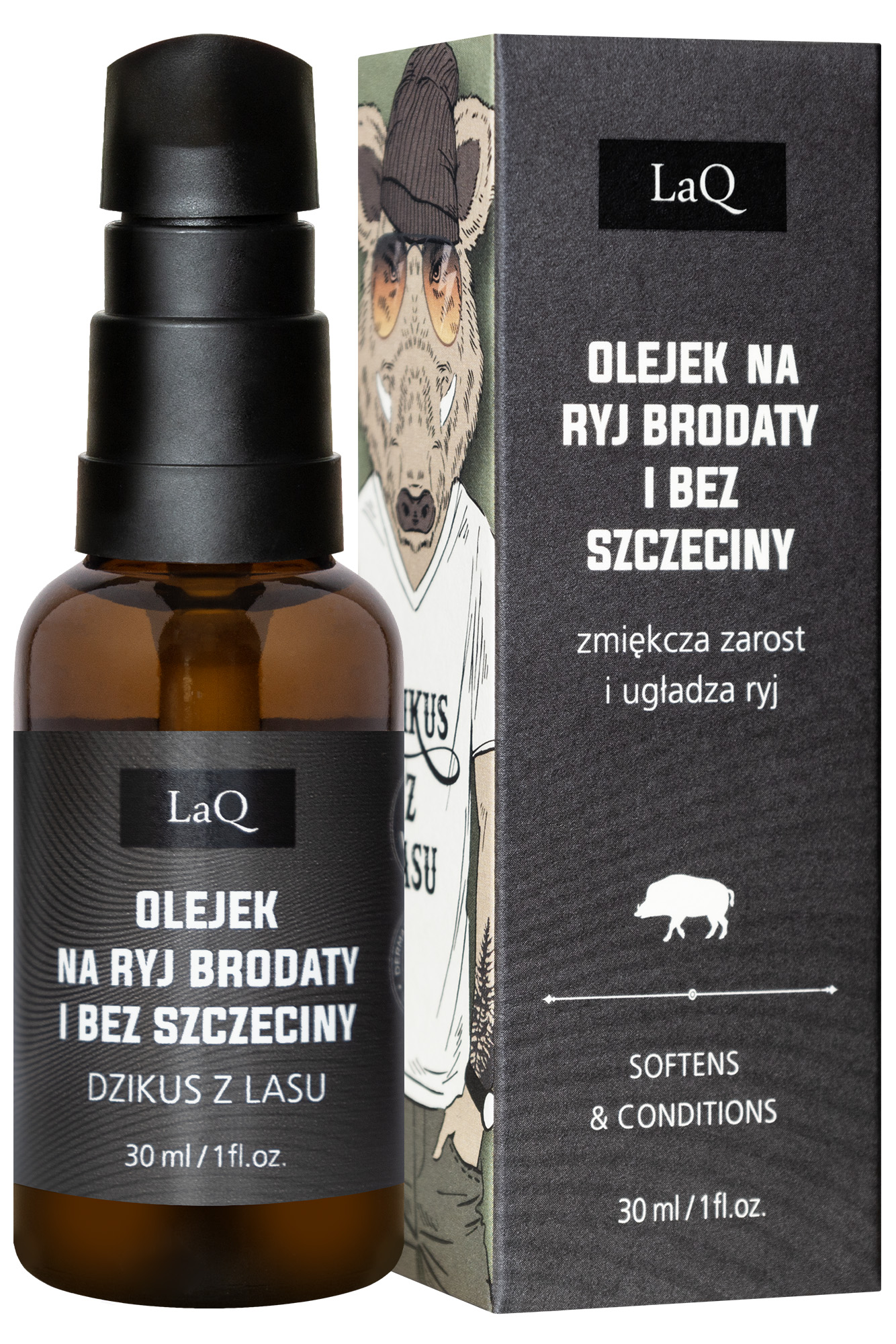 LaQ Forest Savage After Shave &amp; Beard Oil 30ml