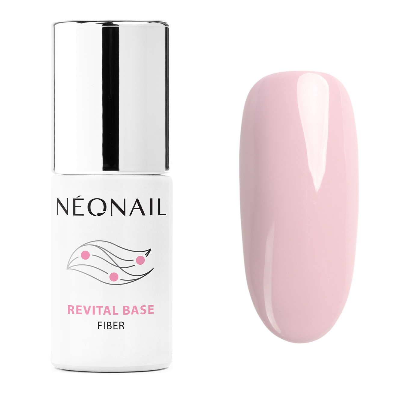 Neonail Hybrid Revital Base Fiber Creamy Splash