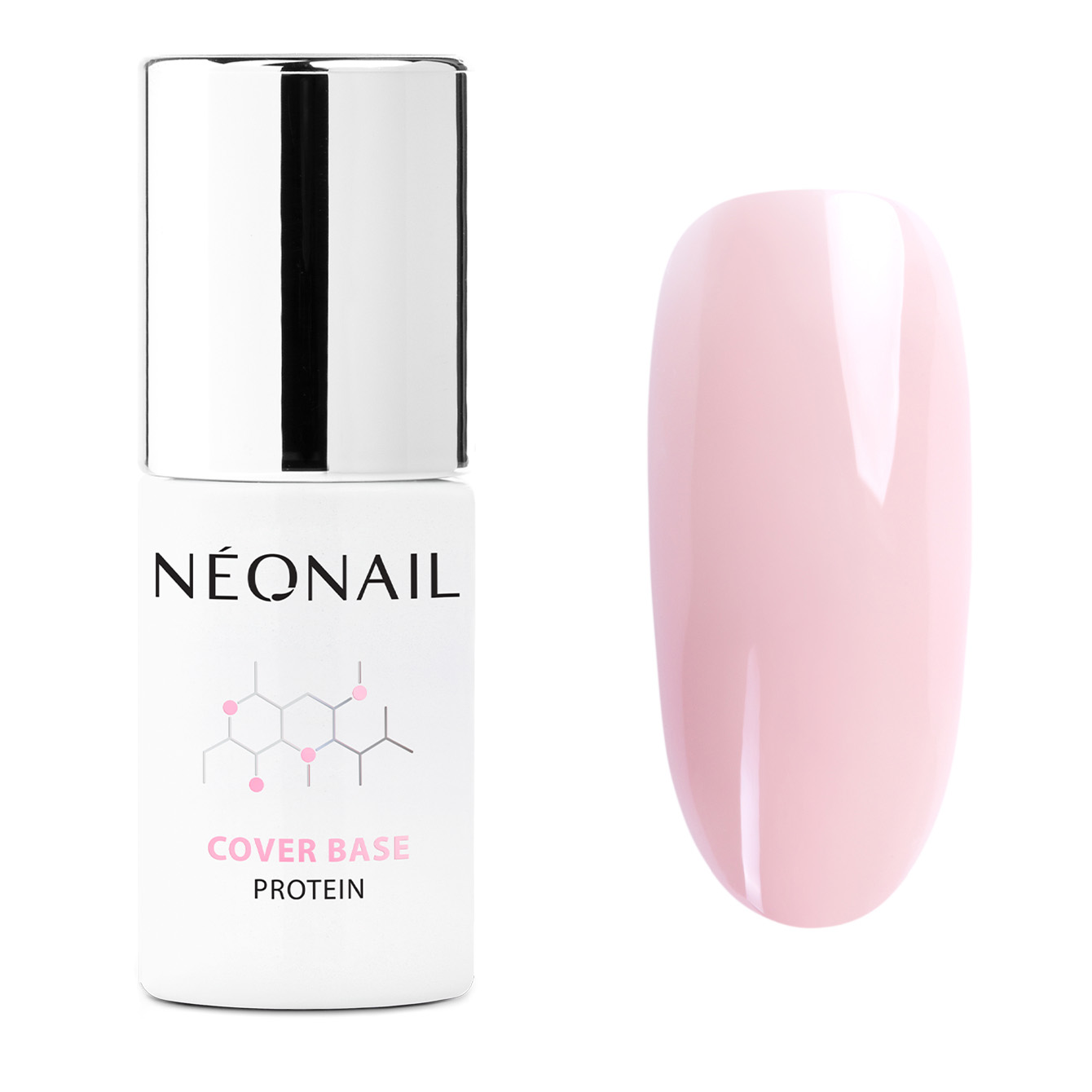 Neonail Hybrid Base Cover Protein Nude Rose