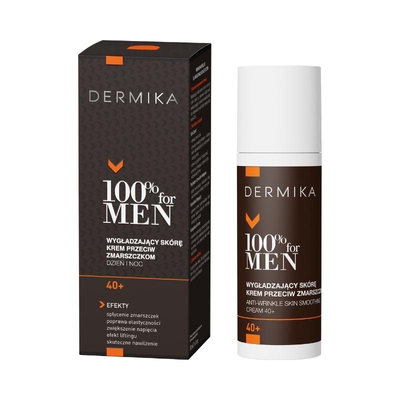 DERMIKA 100% for Men Krem Wygładzający 40+ 50ml
