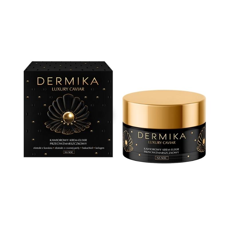 DERMIKA LUXURY CAVIAR Caviar Caviar cremă de noapte antirid-elixir 50 ml