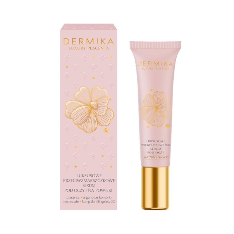 DERMIKA LUXURY PLACENTA ser antirid pentru ochi pentru zi și noapte 15ml