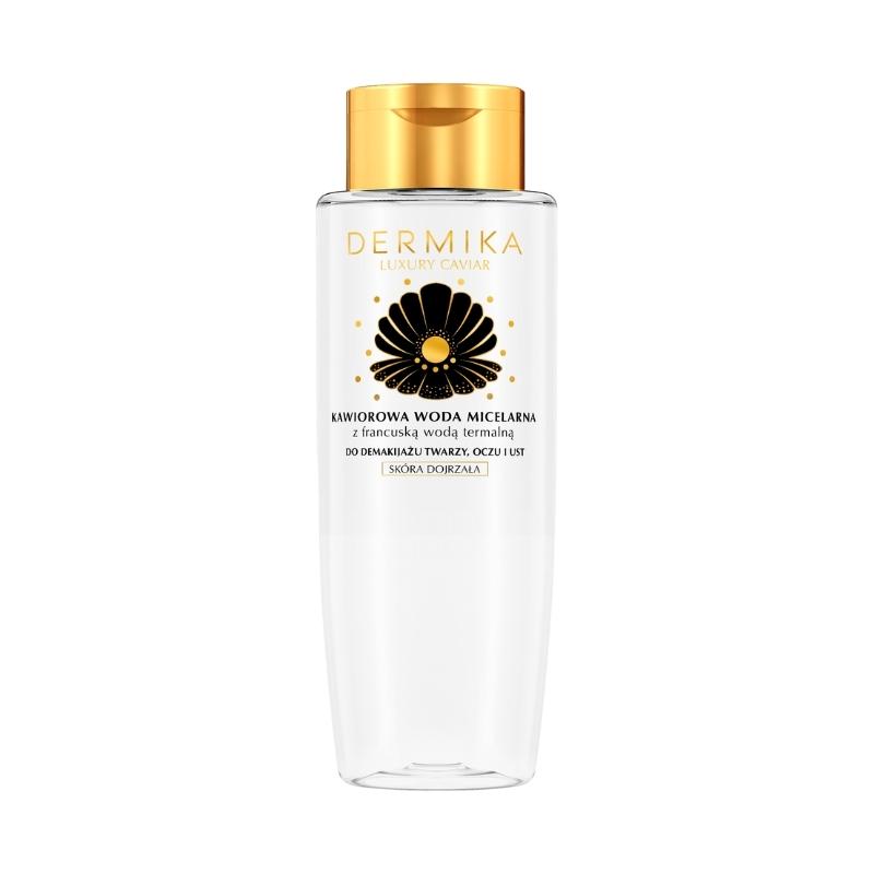 DERMIKA LUXURY CAVIAR Apă micelară cu apă termală franceză de primăvară 400ml