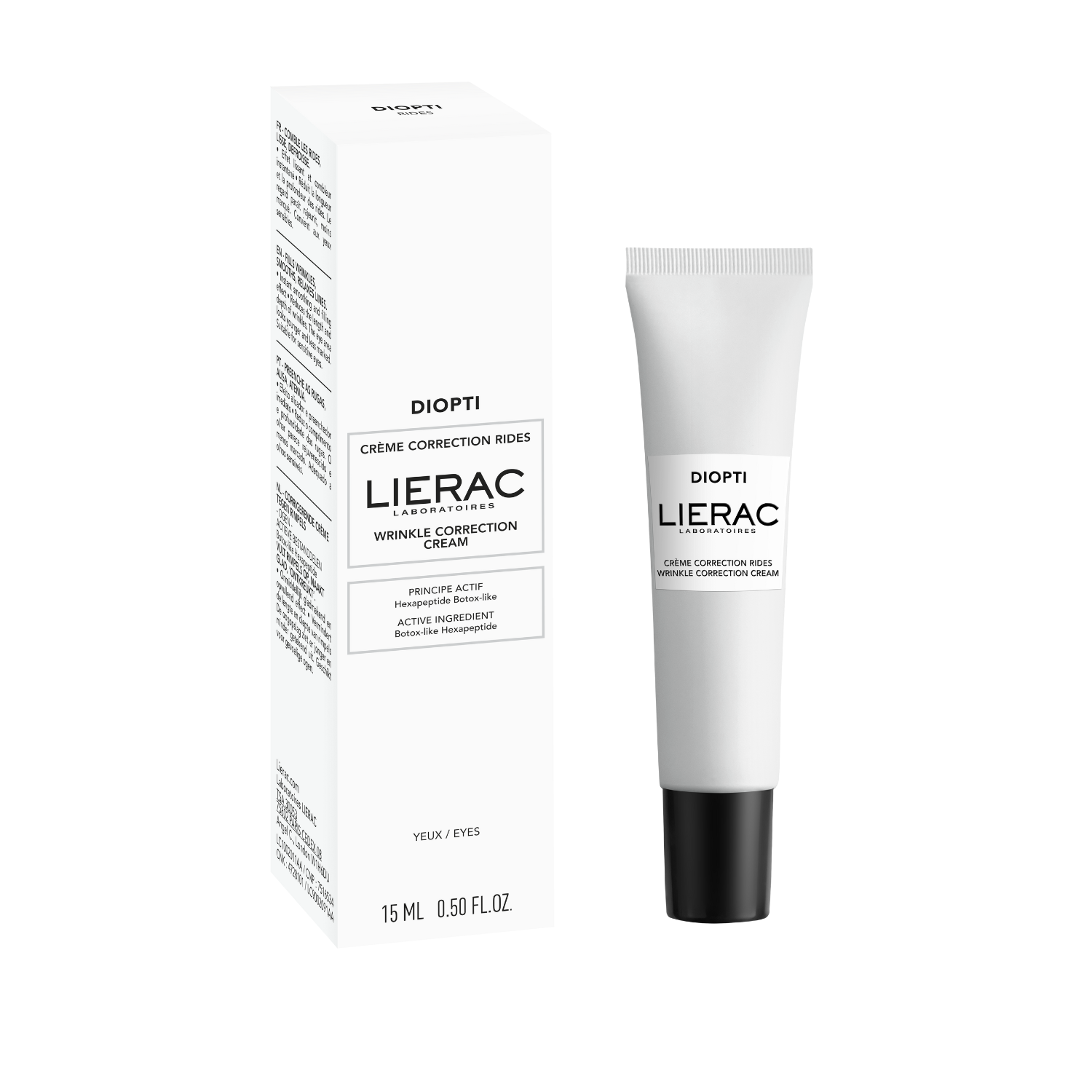 LIERAC Dioptiride Cremă de ochi pentru corectarea ridurilor 15ml