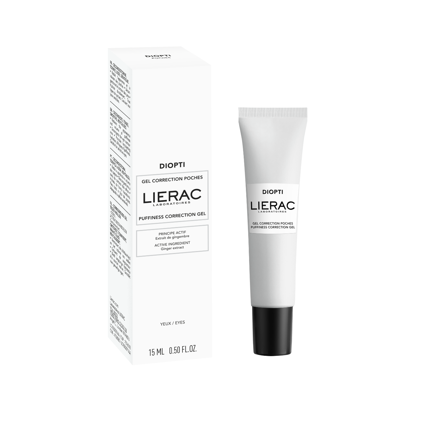 LIERAC Dioptipoche Cremă de ochi pentru cearcăne și umflături 15ml